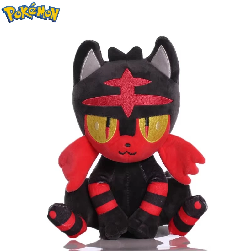 Peluche Pokémon Litten suave tipo muñeco tierno para niños - imagen 2