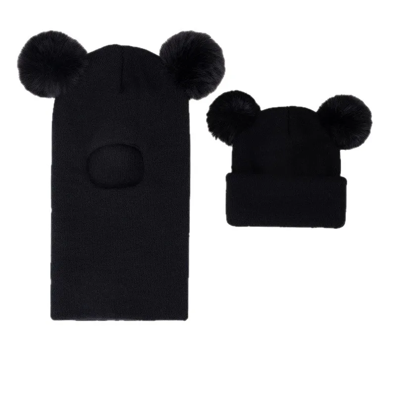 Gorro de invierno lana para niños con orejeras integradas - imagen 5