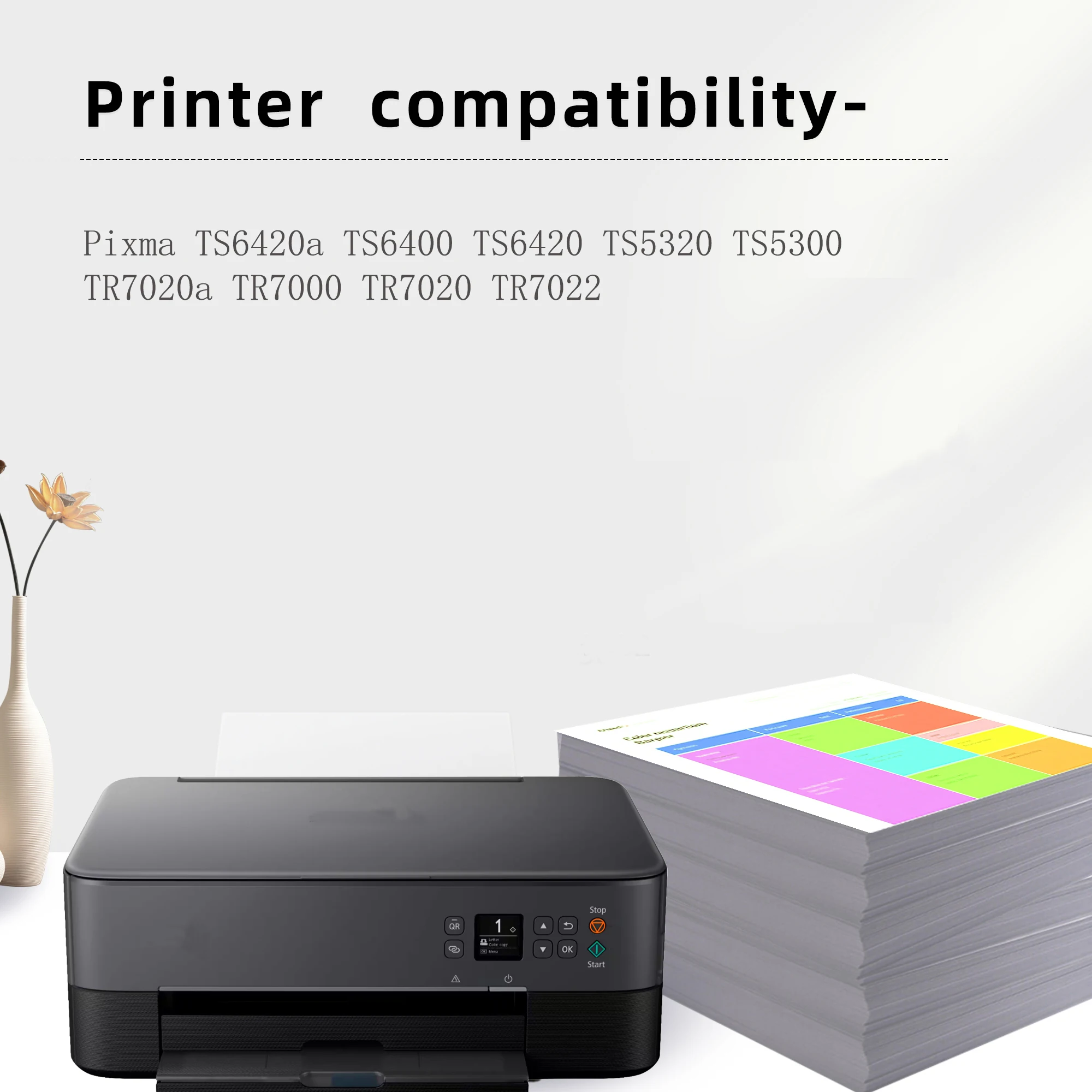 Cartucho de tinta color compatible para impresora - imagen 5