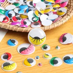 Ojos de muñeca para coser redondos y coloreados – Manualidades