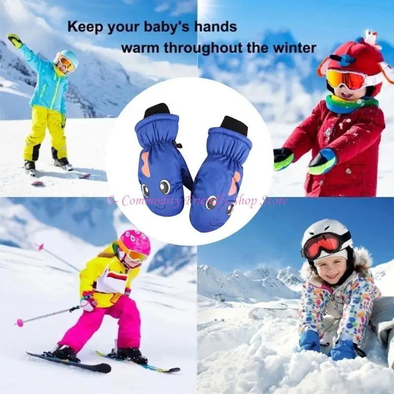 Guantes de esqui impermeables Nino – Termicos con transpiracion para frio - imagen 3