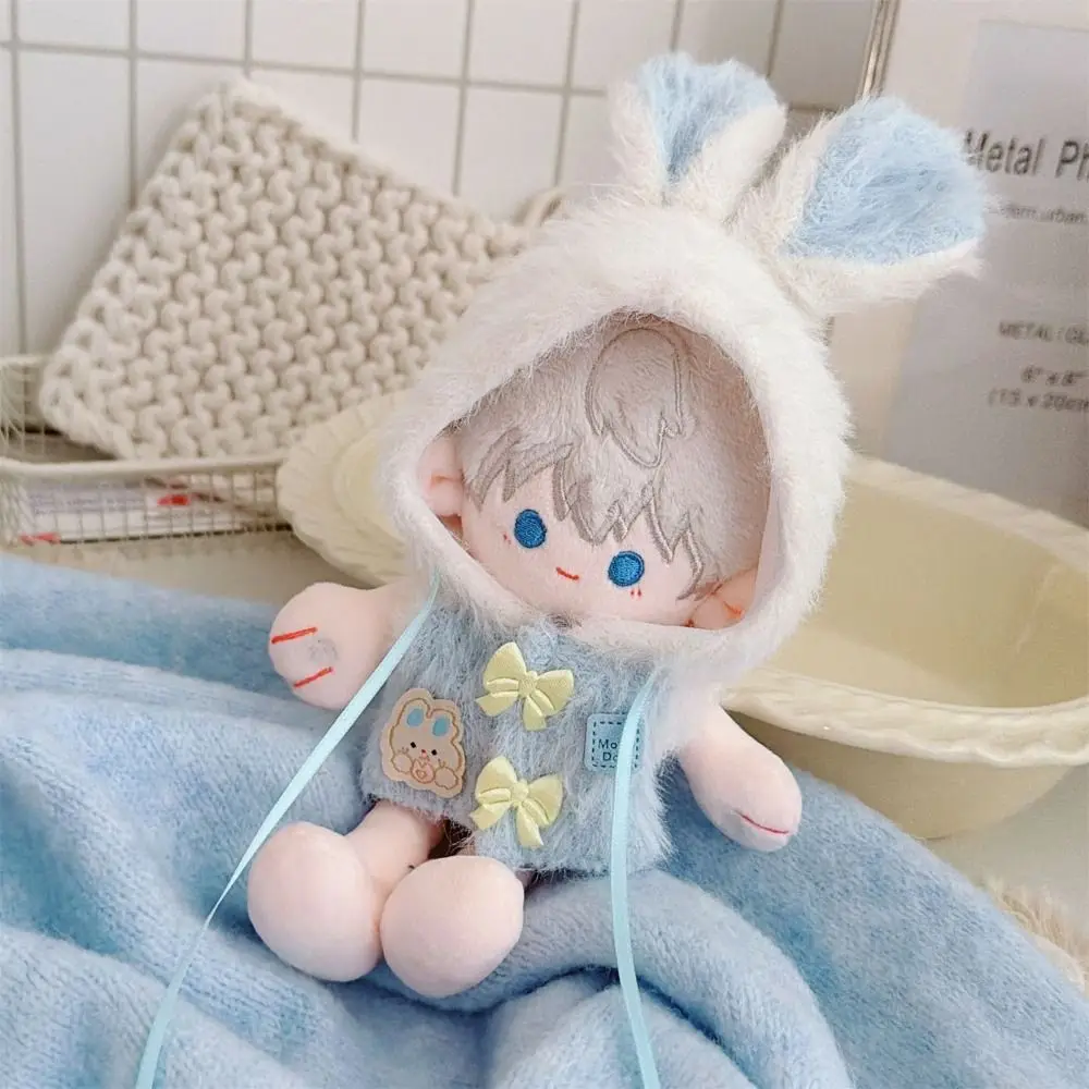 Disfraz de conejo infantil con orejas creativas rosa y azul - imagen 4
