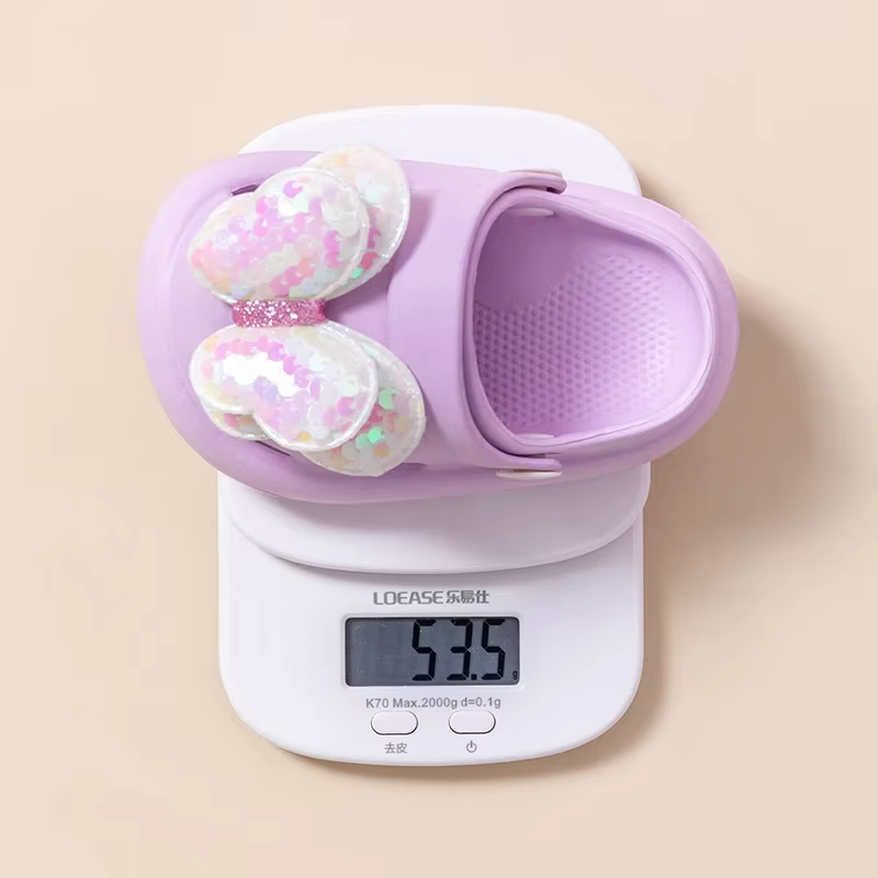 Zapatos princesa antideslizantes – Suela blanda con lazo para niñas - imagen 4