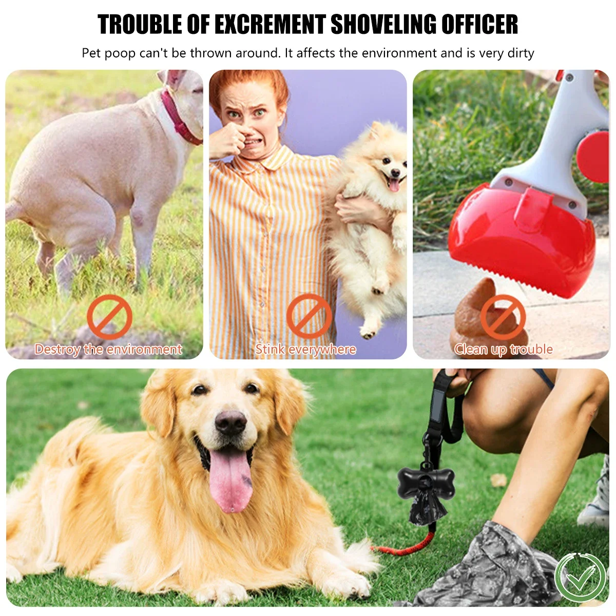 Pets Perl bolsas para excremento de perro resistentes a desgarros - imagen 5