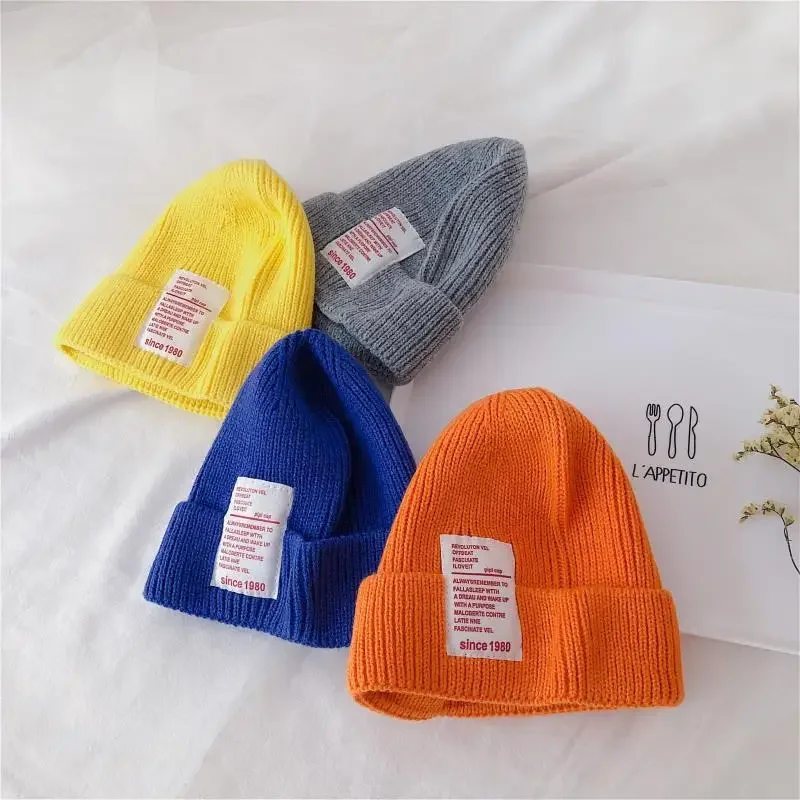 Gorro de punto elástico para niños y niñas – Invierno - imagen 2