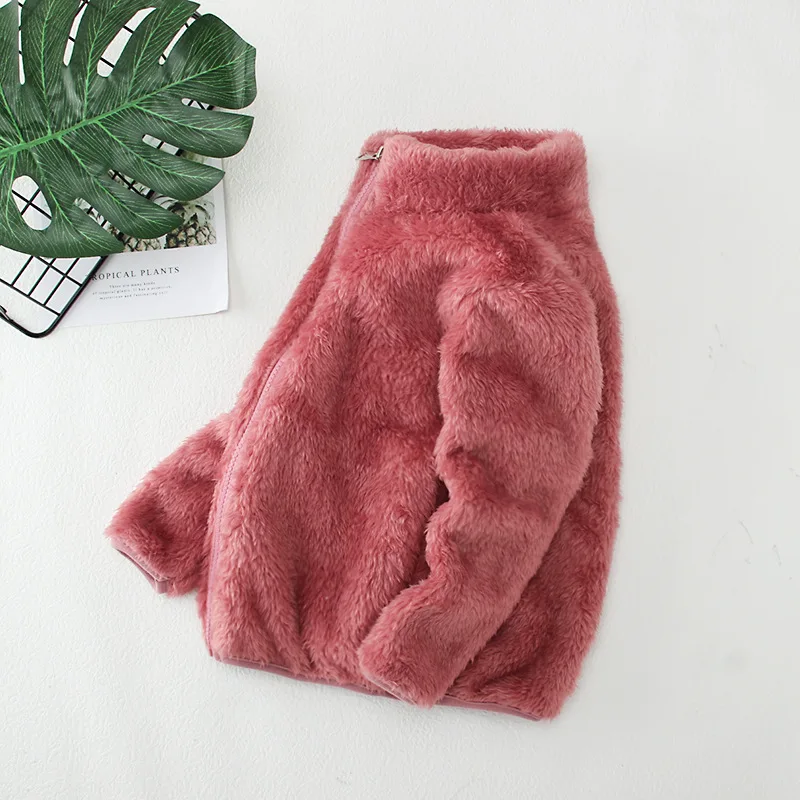 Abrigo polar de invierno acolchado doble cara para bebés y niños - imagen 2