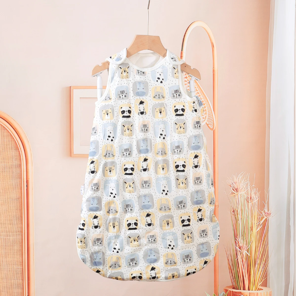 Saco de dormir bebé unisex con cremallera