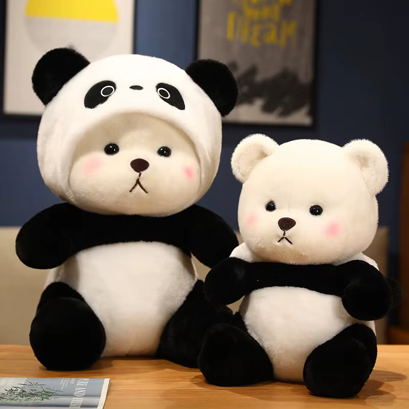 Peluche oso con capucha estilo tierno para regalo - imagen 4