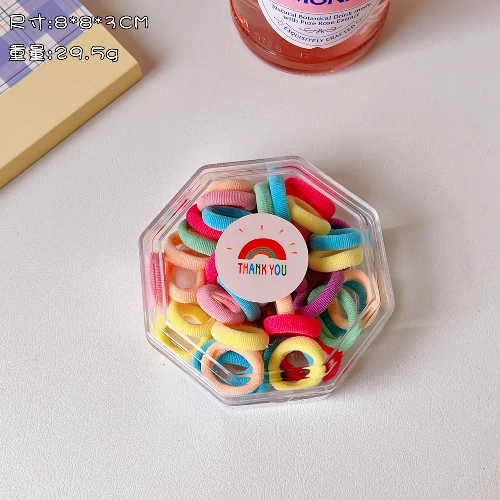 Coleteros elásticos para niña color caramelo - imagen 3