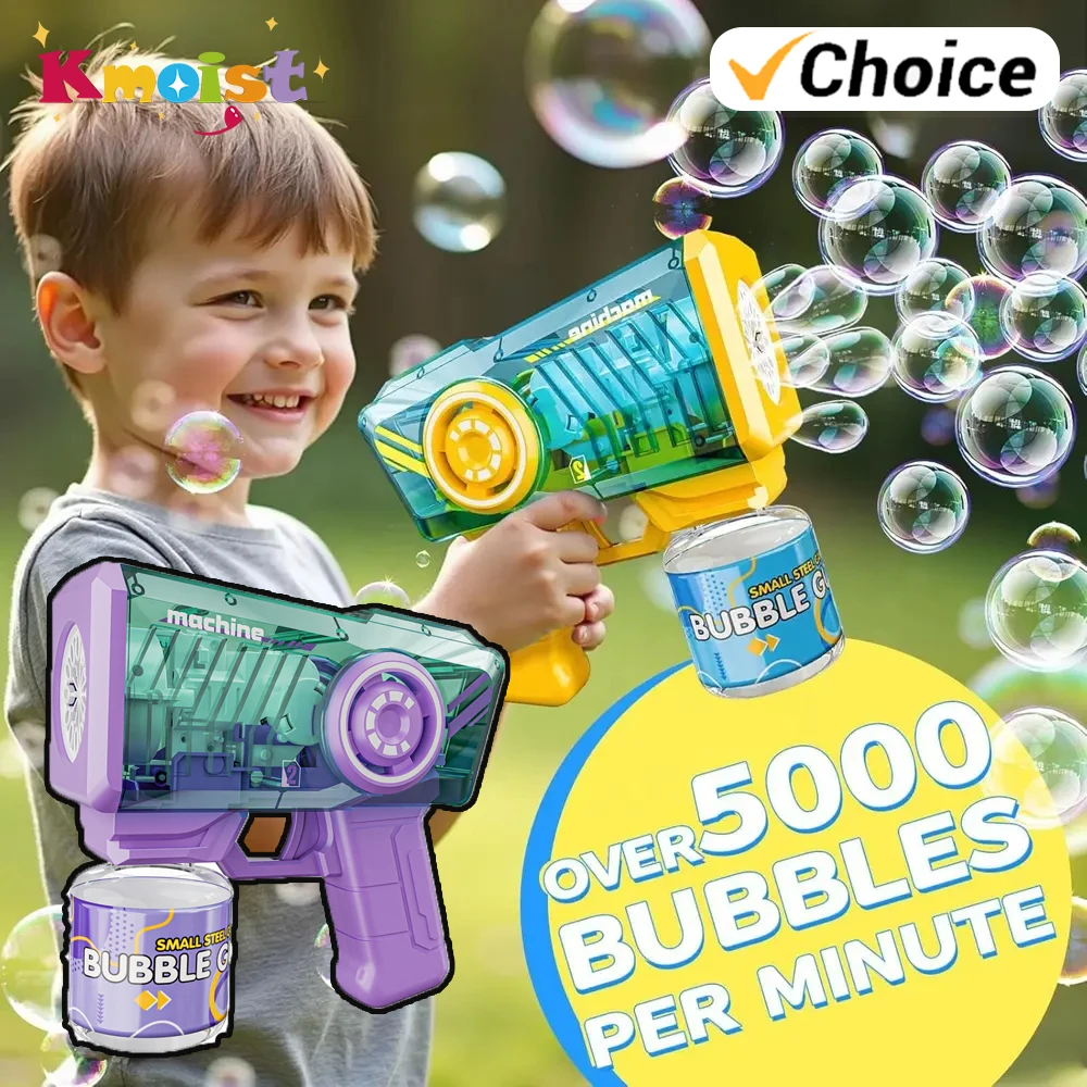 Máquina de burbujas automática eléctrica para juegos al aire libre - imagen 3