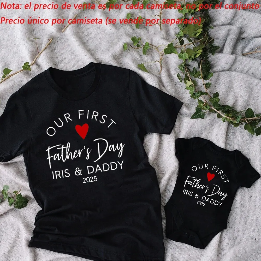 Estampado a juego de toda la familia para el Día del Padre