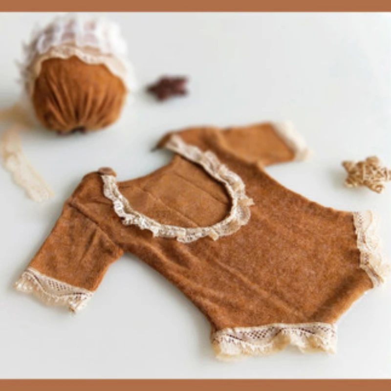 Pelele para fotos de recién nacido: utilería y conjunto regalo - imagen 4