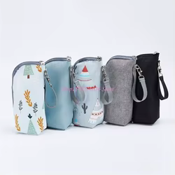 Bolsa térmica para biberón impermeable, portátil y pañales