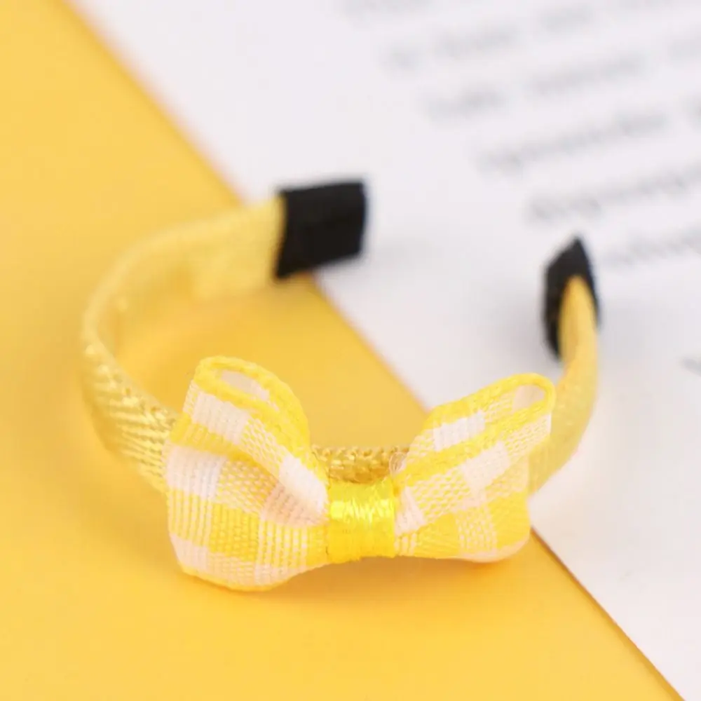 Diadema con lazo para muñeca, accesorio hecho a mano estilo boutique