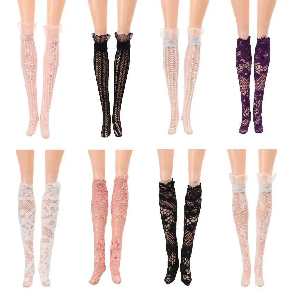 Leggings de encaje para niña – Medias elásticas suaves de algodón - imagen 4