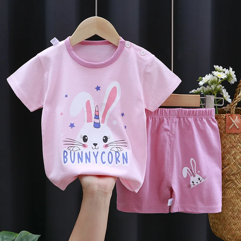 Camiseta de algodón con estampado de unicornio