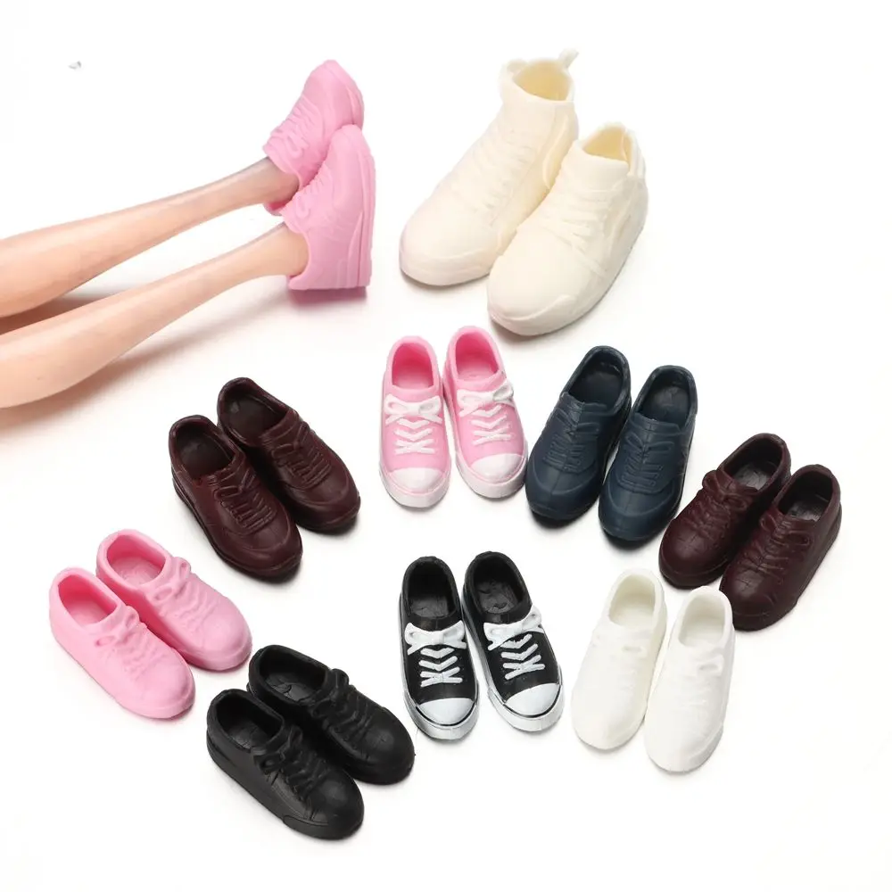 Zapatos de muñeca de PVC con diseño de bota