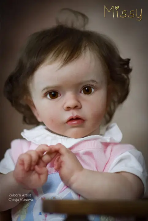 Kit Reborn Missy con piel 3D y detalles