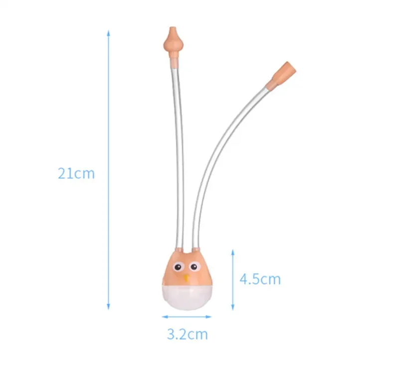 Aspirador nasal para rutina de cuidado del bebé