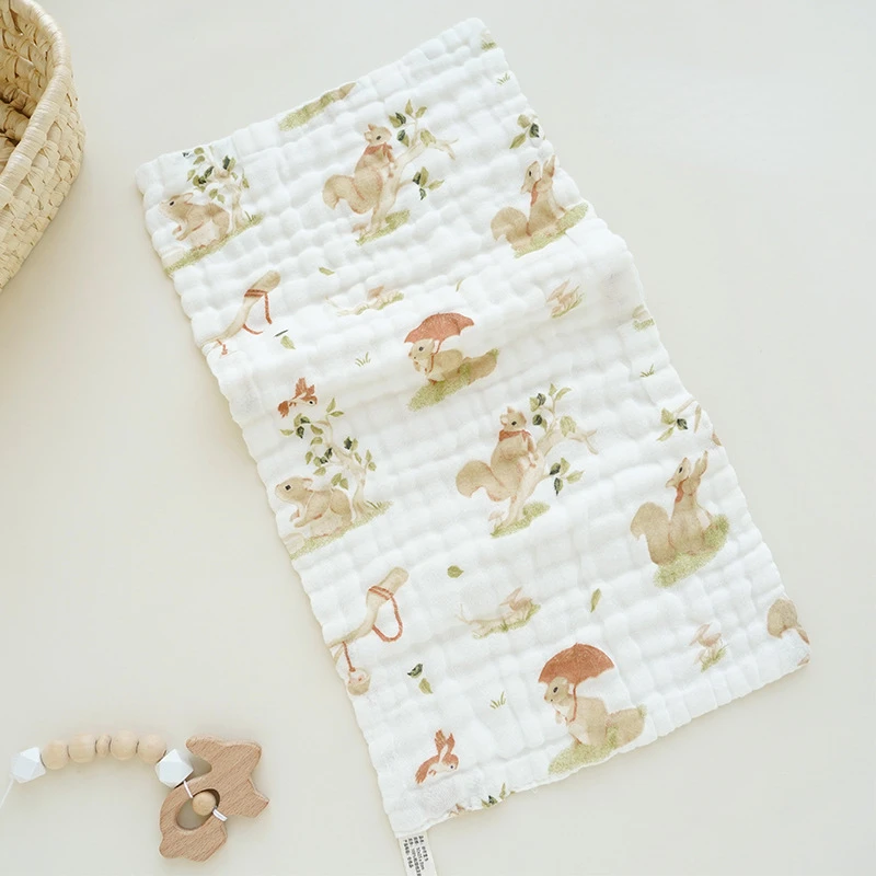 Toalla muselina de algodón para bebé – Suave y absorbente - imagen 4