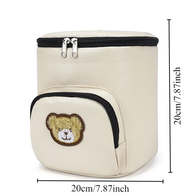 Bolsa de cochecito colgante de viaje con portabotellas y pañales - imagen 5