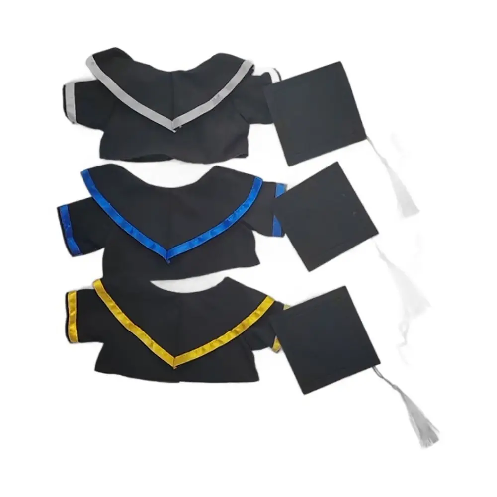 Vestido de graduación para muñecas con tela multicolor