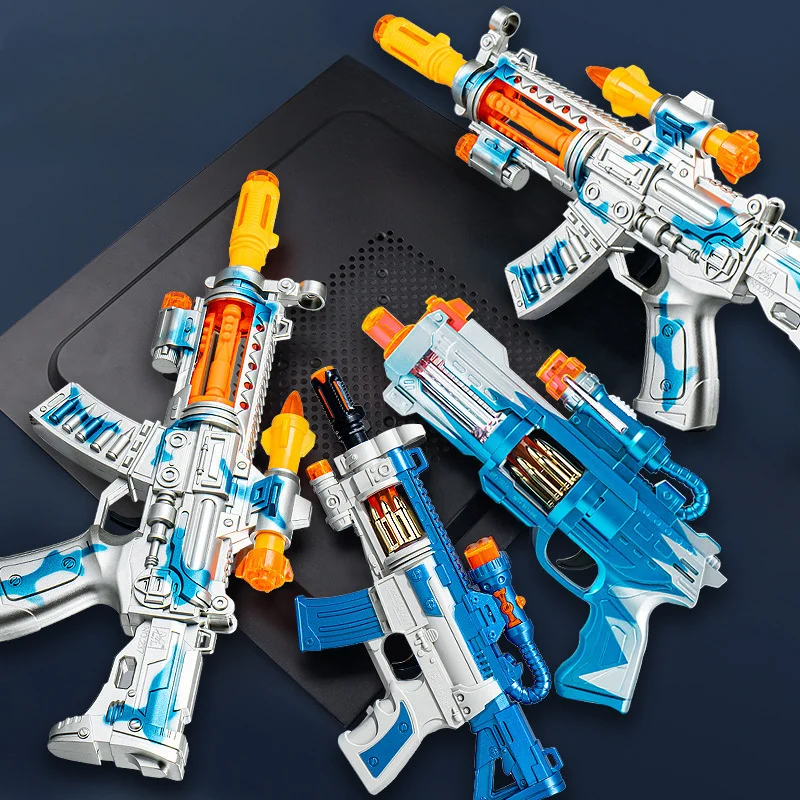 Pistola eléctrica de juguete con luces y sonido para niños - imagen 5