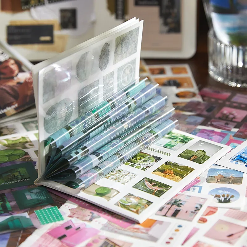 Pegatinas estilo retro cielo para scrapbooking - imagen 4