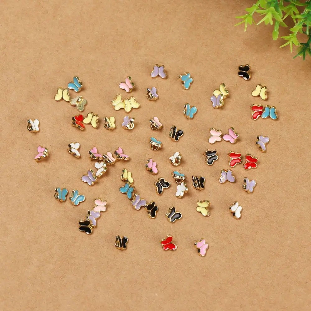 Hebilla mariposa metálica para ropa de muñecas - imagen 4