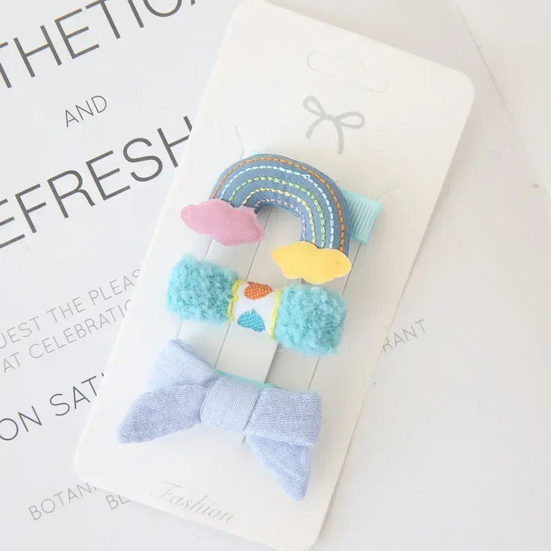 Pinzas para el cabello bebé lazo princesa – Set accesorios suaves - imagen 3