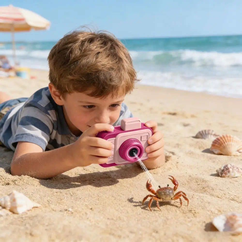 Doble rociador para jugar en piscina o playa