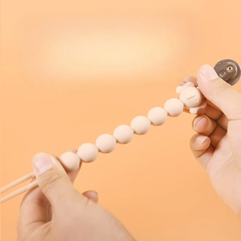 Clip de silicona para chupete bebé con cadena dentición - imagen 4