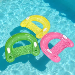 Silla flotante para piscina y playa con asiento inflable fiestas