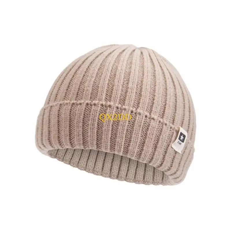 Gorro de invierno para niños en punto elástico cálido esquí y camping - imagen 2