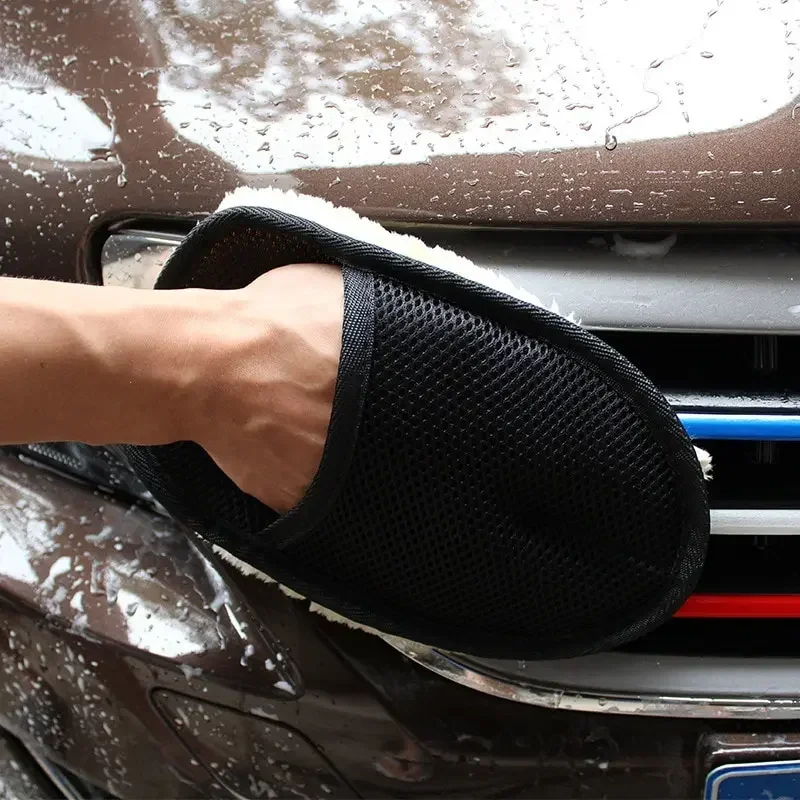 Guantes de lana infantiles acolchados para abrigo - imagen 4