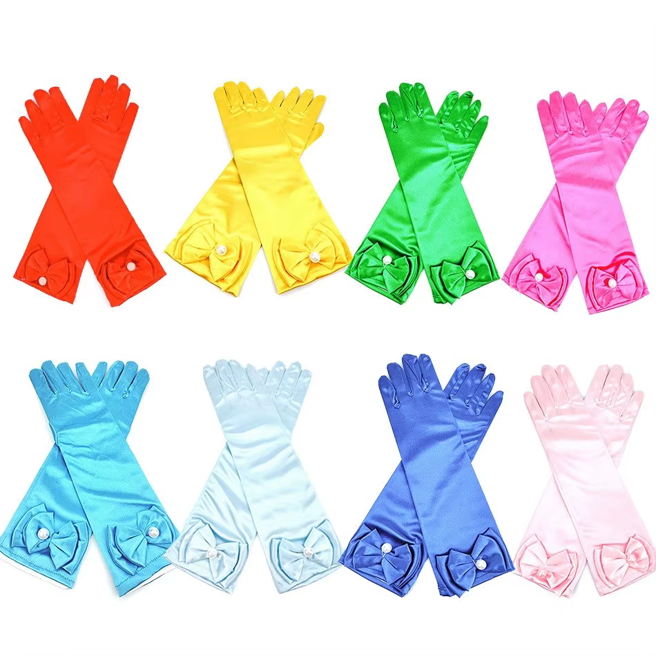 Guantes largos de fiesta para niñas – Originales y elegantes