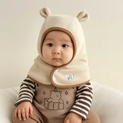 Pasamontañas polar con gorro y bufanda para bebé – Protección orejas