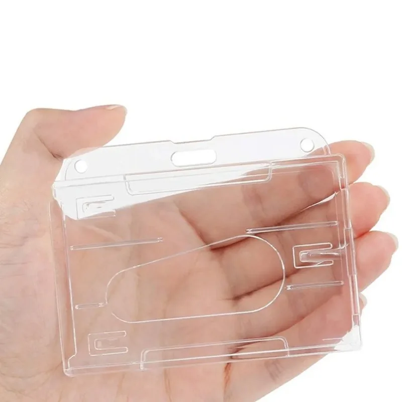 Soporte doble transparente para tarjetas – Protector ID - imagen 4