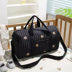 Bolsa de pañales espaciosa para viaje cambiador organizador impermeable