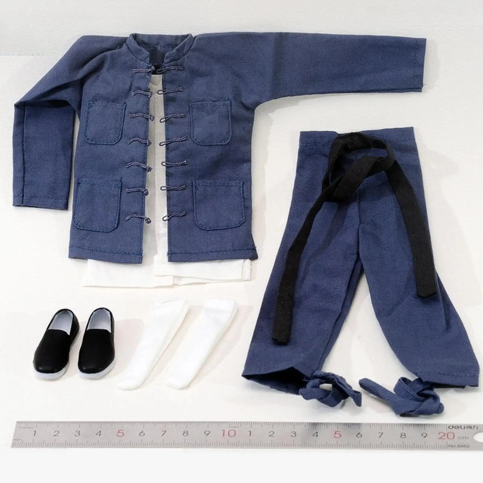 Uniforme Tang Kung Fu para figura de cosplay, abrigo y pantalón - imagen 3
