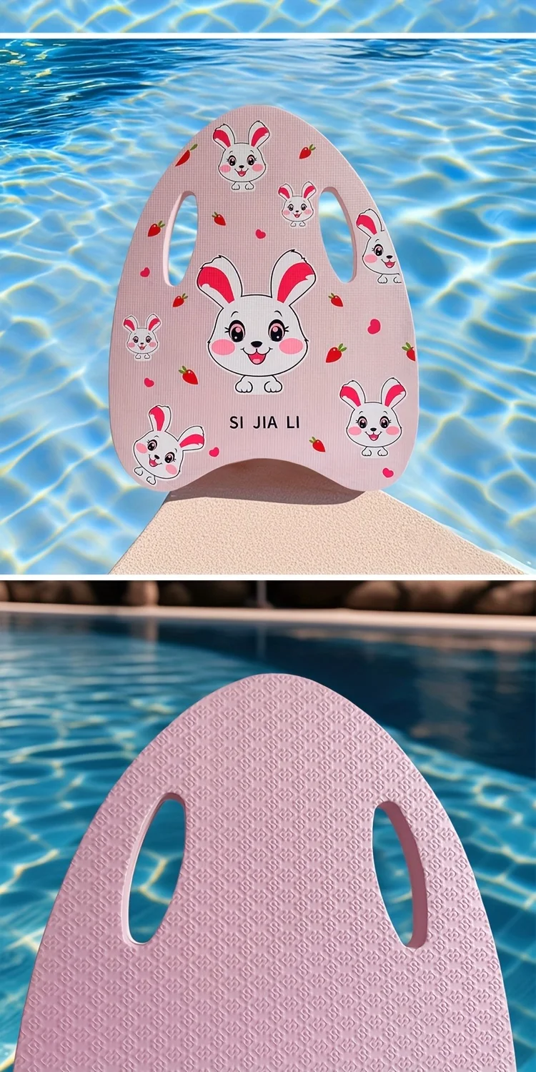 Tabla de entrenamiento de natación para niños con temática