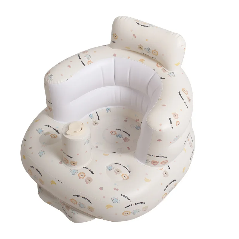 Asiento infantil inflable portátil para bebés – para viajar y jugar - imagen 2