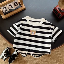 Conjunto de verano para bebé: camiseta de manga corta y shorts