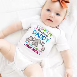 Mono manga corta para bebé recién nacido – Algodón suave