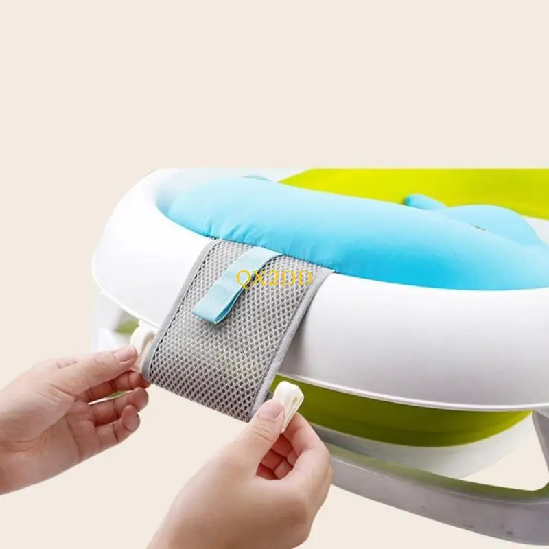 Alfombrilla baño bebé ergonómica – Cojín de ducha para recién nacidos - imagen 4