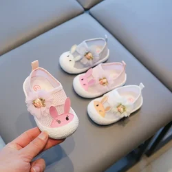 Zapatillas antideslizantes de malla transpirable para niña