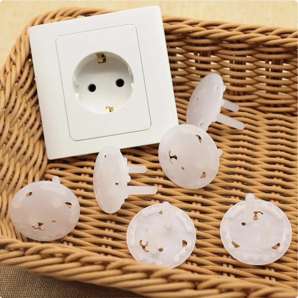 Protectores de enchufe oso para bebés – Tapas seguras - imagen 2