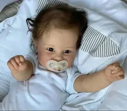 Muñeca Maddie realista de bebé recién nacido pintada a mano 3D