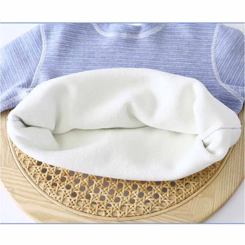 Pijama infantil de lana gruesa de invierno para niños y niñas - imagen 5