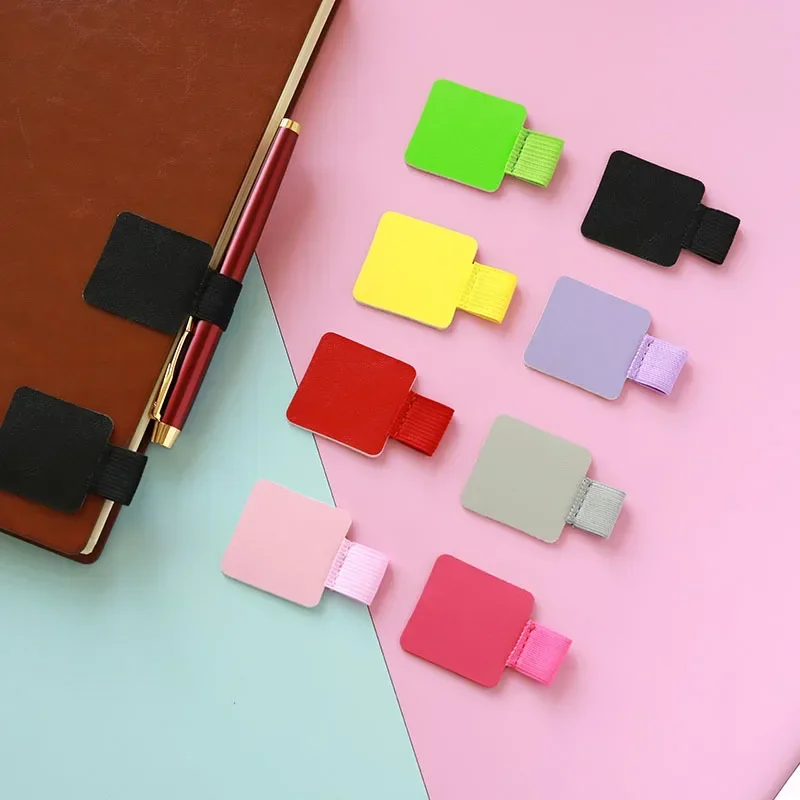 Funda de cuero PU con clip para Apple Pencil – Portalápices adhesivo - imagen 4